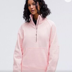 Lululemon Oversized Funnel-neck half zip Scuba
